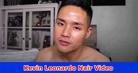 kevin leonardo video nair|I deleted my NAIR video.